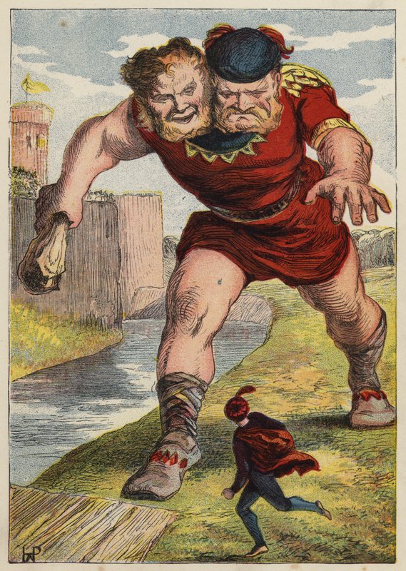 Jack The Giant Killer (kolor lito) autorstwa English School