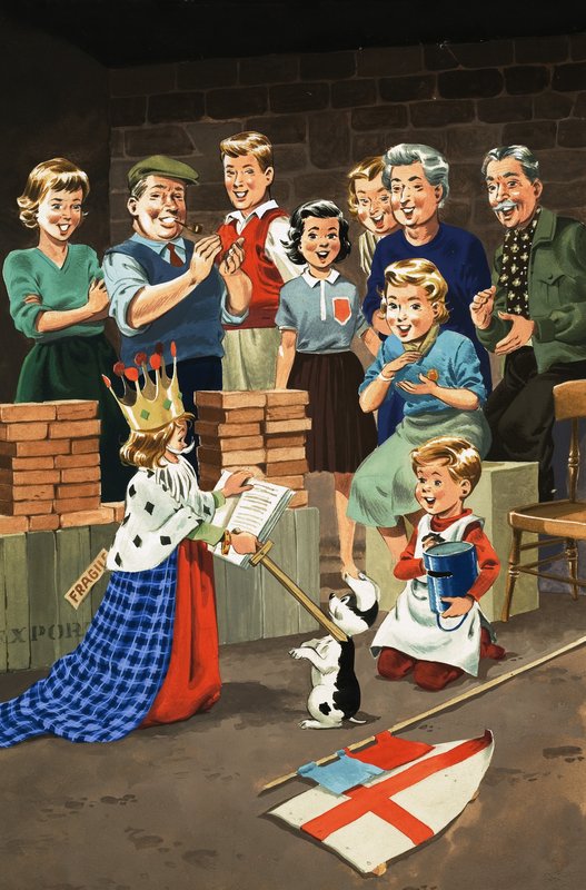 Jack i Jill i Stary Zamek autorstwa English School