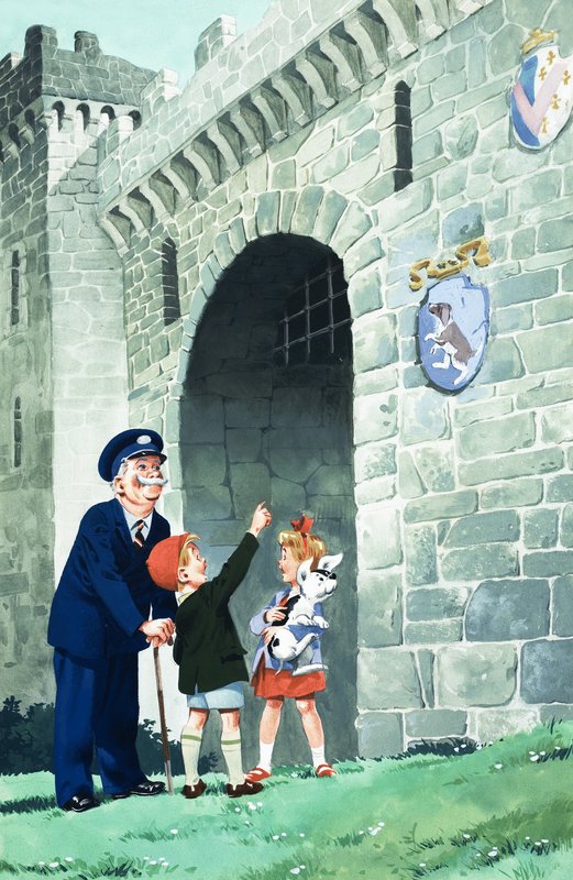 Jack i Jill i Stary Zamek autorstwa English School