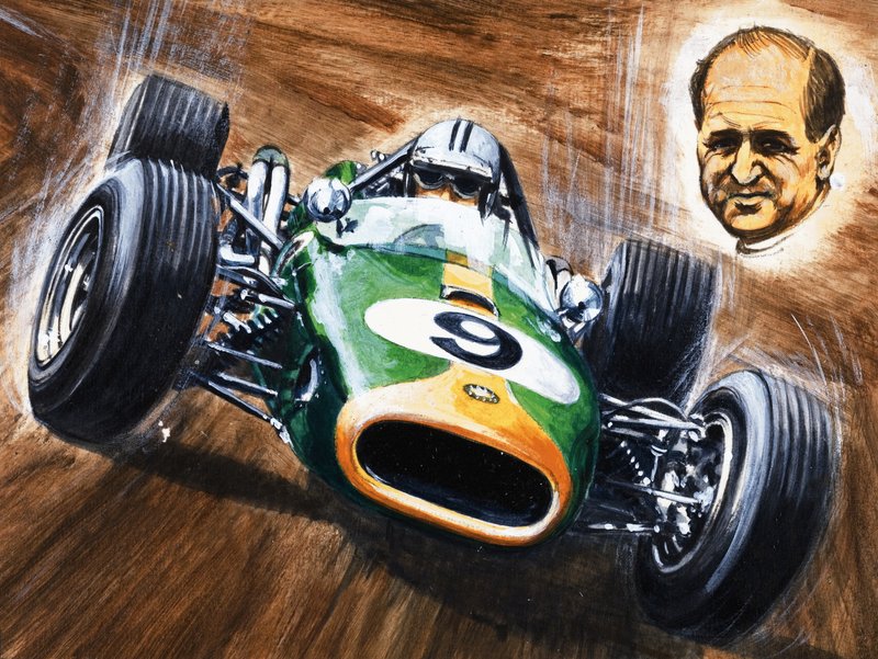Jacky Ickx, belgijski kierowca wyścigowy autorstwa English School
