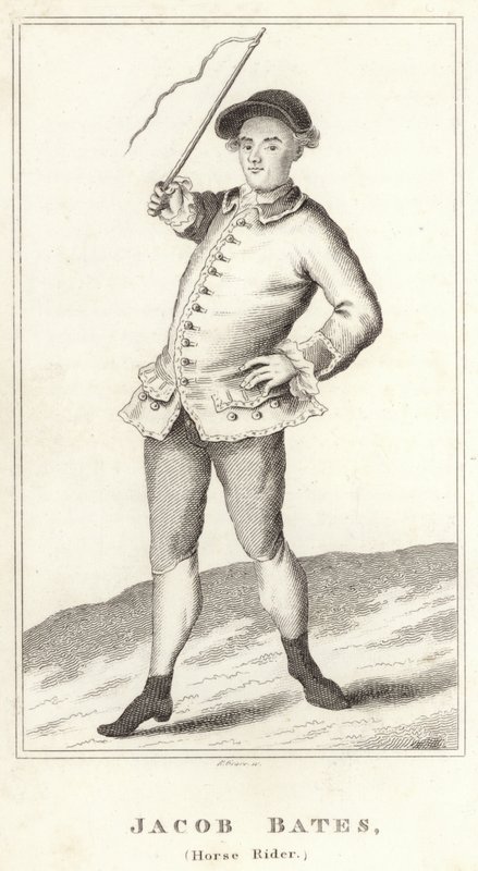 Jacob Bates, jeździec konny autorstwa English School