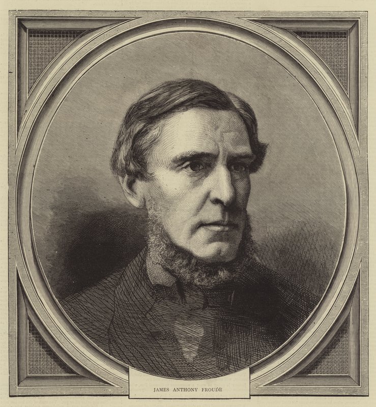 James Anthony Froude (Grawerowanie) autorstwa English School