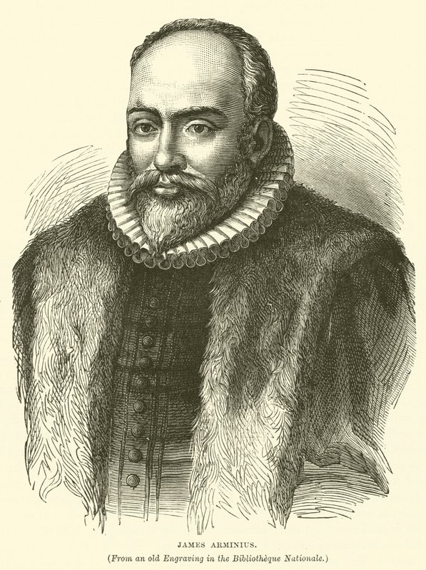 James Arminius (grafika) autorstwa English School