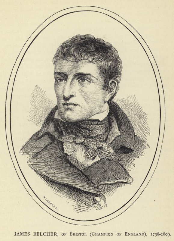 James Belcher z Bristolu, Champion Anglii, 1798-1809 autorstwa English School