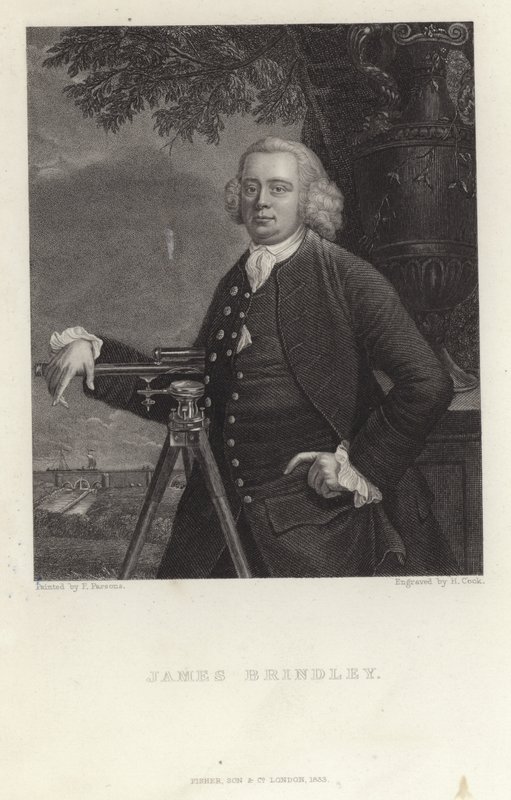 James Brindley autorstwa English School