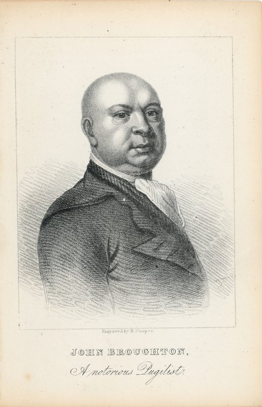 James Broughton, notoryczny pięściarz autorstwa English School