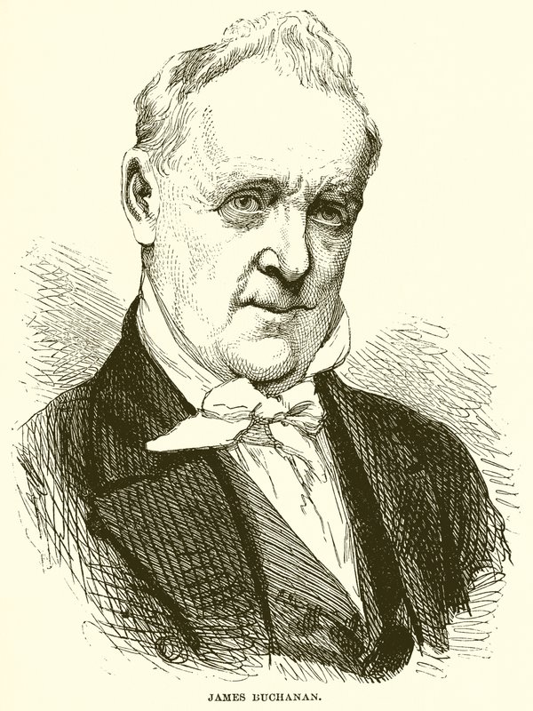 James Buchanan autorstwa English School
