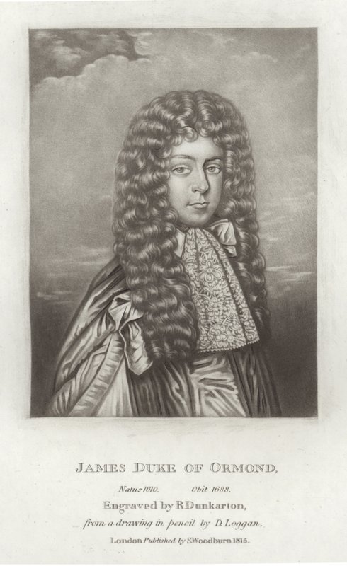 James książę Ormond autorstwa English School