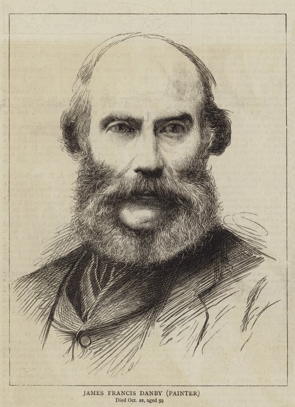 James Francis Danby, malarz (grafika) autorstwa English School