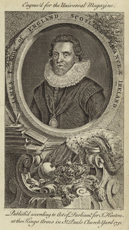 Jakub I, król Anglii, Szkocji, Francji i Irlandii autorstwa English School