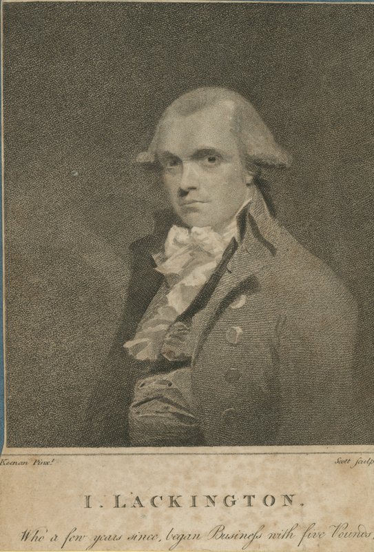 James Lackington autorstwa English School