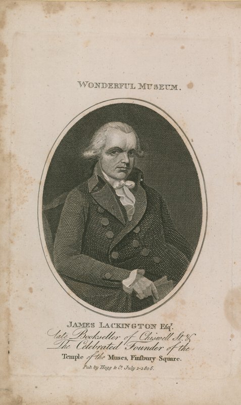 James Lackington autorstwa English School