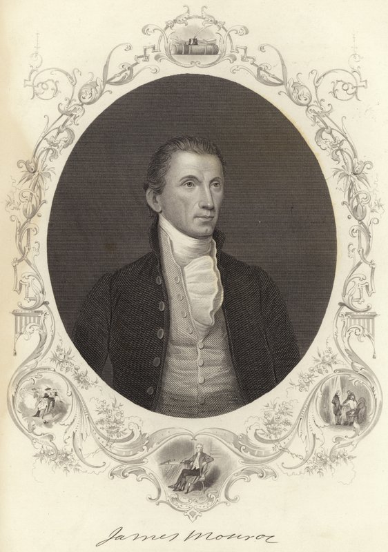 James Monroe autorstwa English School