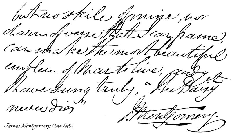 James Montgomery (poeta) autorstwa English School