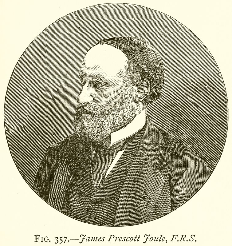 James Prescott Joule, F.R.S autorstwa English School