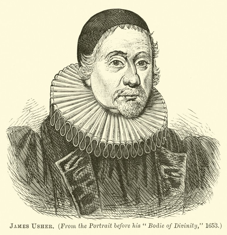 James Usher autorstwa English School