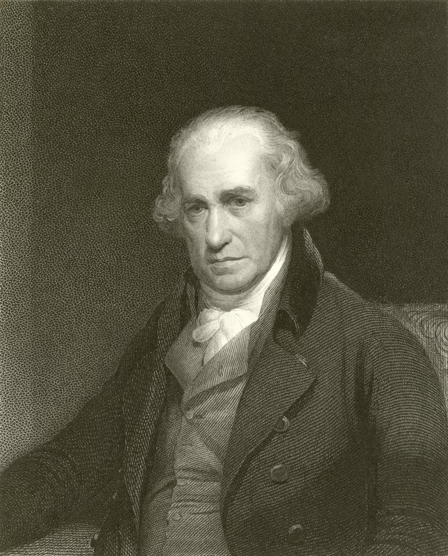 James Watt autorstwa English School