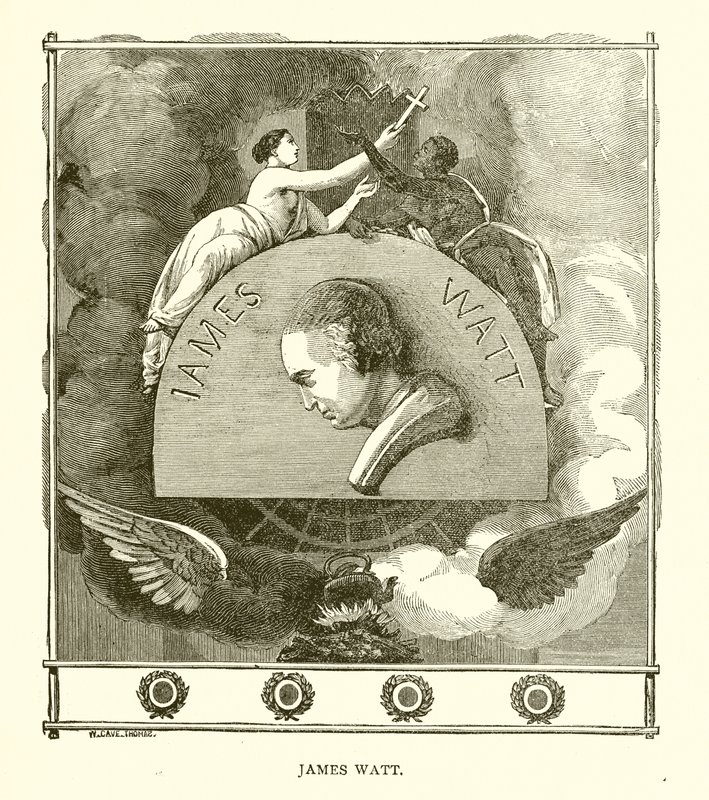 James Watt autorstwa English School