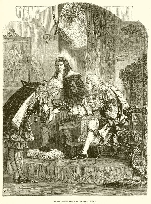 James odbiera francuską łapówkę autorstwa English School