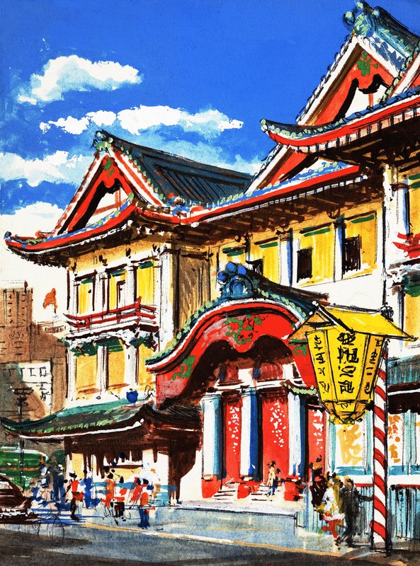 Japonia autorstwa English School