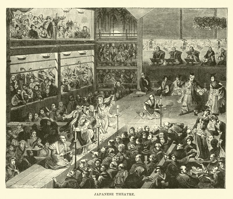 Teatr japoński autorstwa English School