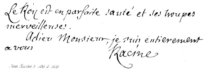 Jean Racine, b 1639, d 1699 autorstwa English School