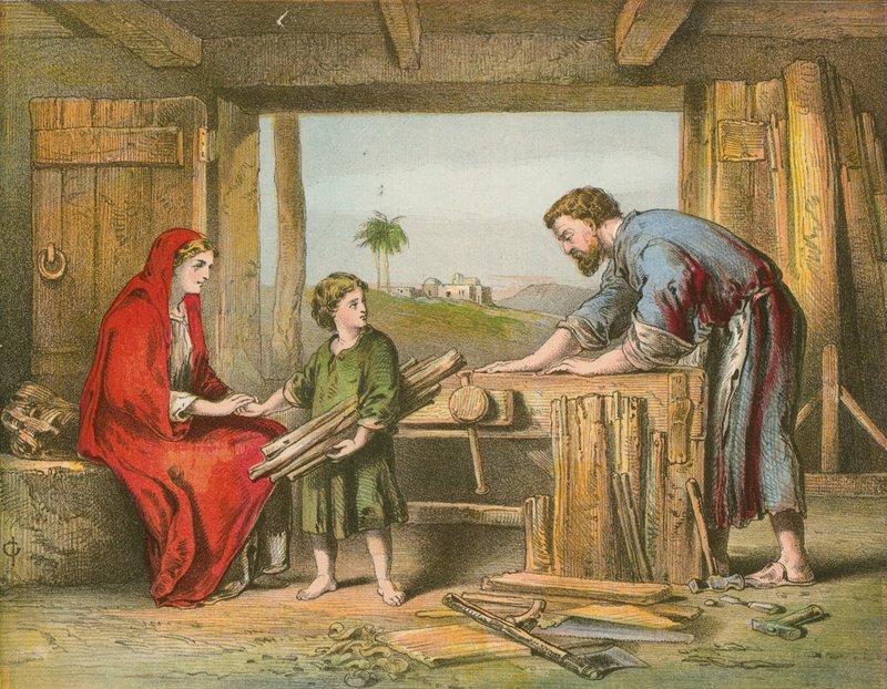 Jezus w domu autorstwa English School
