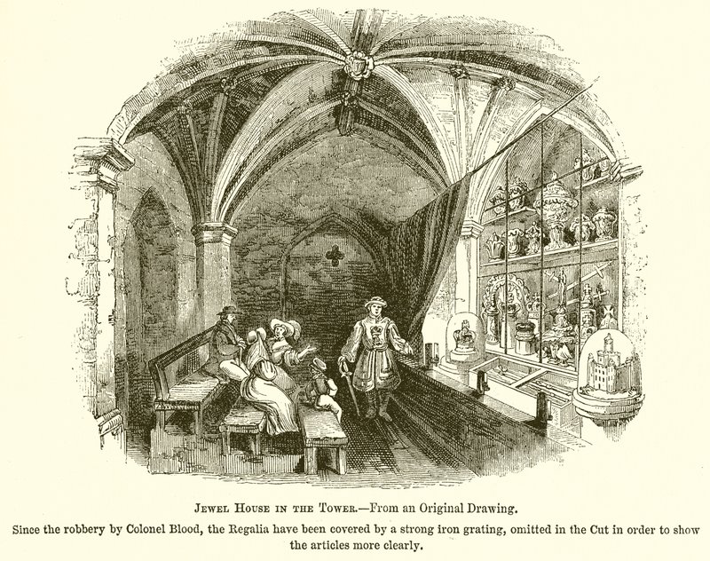 Dom Klejnotów w Wieży autorstwa English School