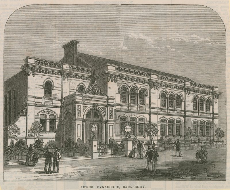 Synagoga żydowska, Barnsbury autorstwa English School