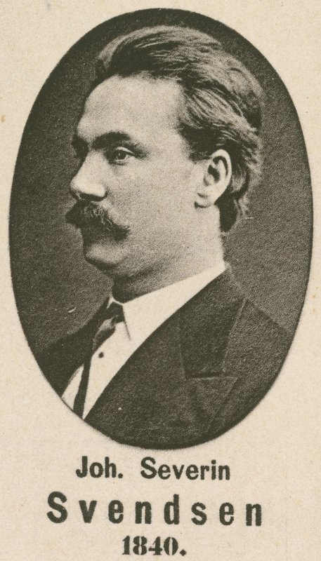 Johan Severin Svendsen (Grawerowanie) autorstwa English School