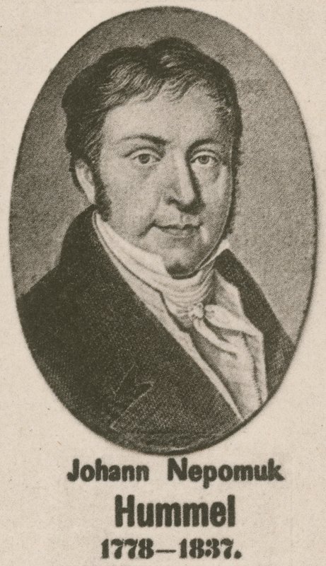Johann Nepomuk Hummel (grawiura) autorstwa English School