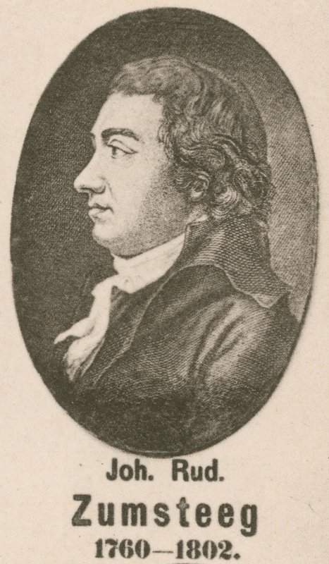 Johann Rudolf Zumsteeg (grawiura) autorstwa English School