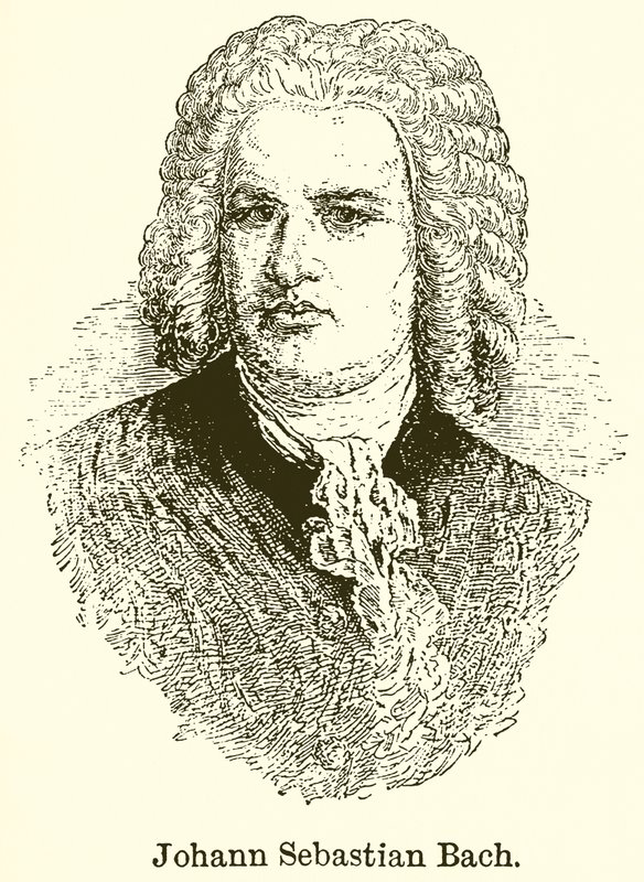 Jan Sebastian Bach autorstwa English School