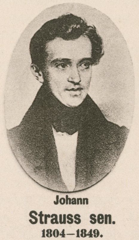 Johann Strauss Senior (grawiura) autorstwa English School