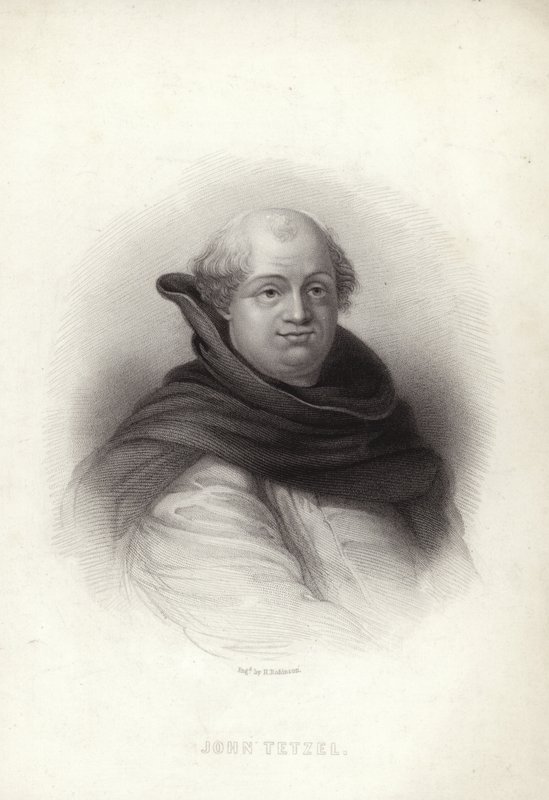 Johann Tetzel autorstwa English School