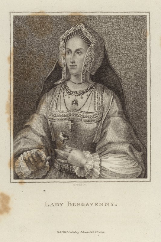 Johanna Lady Abergavenny autorstwa English School