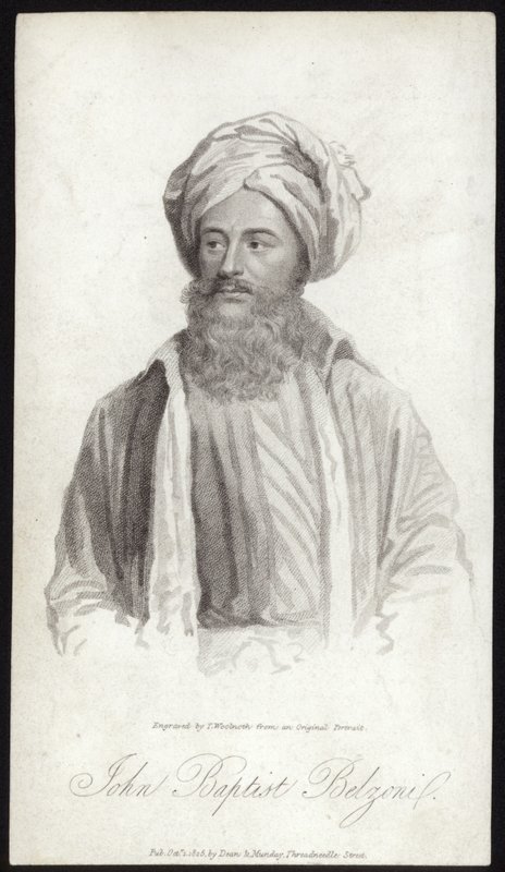 Jan Chrzciciel Belzoni autorstwa English School