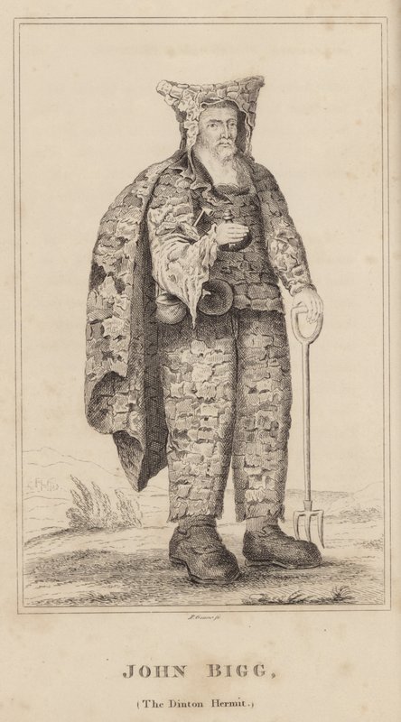 John Bigg, Pustelnik Dinton autorstwa English School