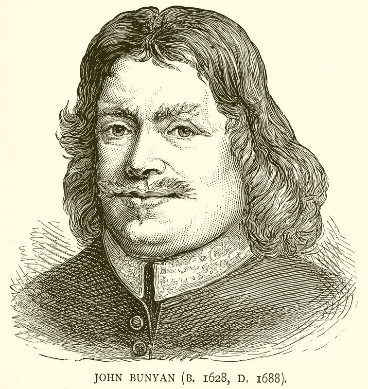 John Bunyan (ur. 1628, ur. 1688) autorstwa English School