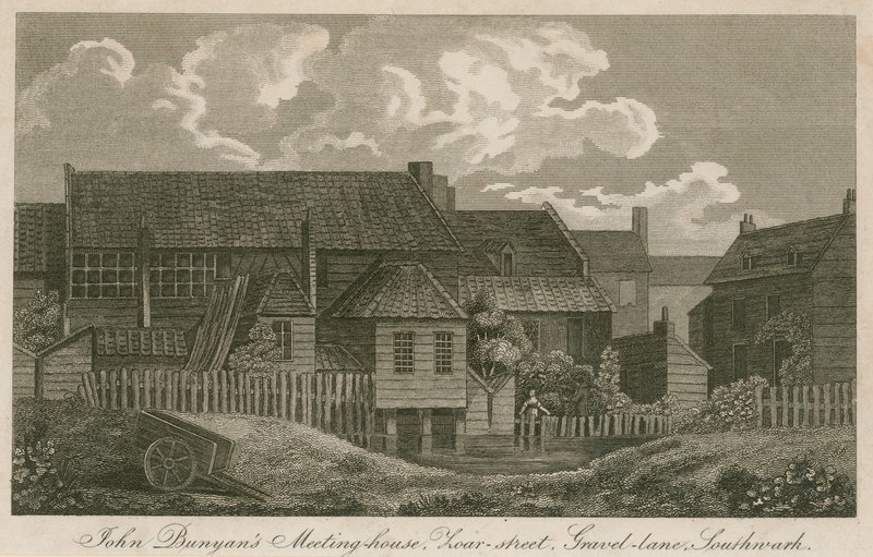 Dom spotkań Johna Bunyansa, Zoar Street, Gravel Lane, Southwark autorstwa English School