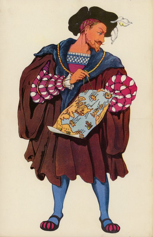 John Cabot (kolor lito) autorstwa English School