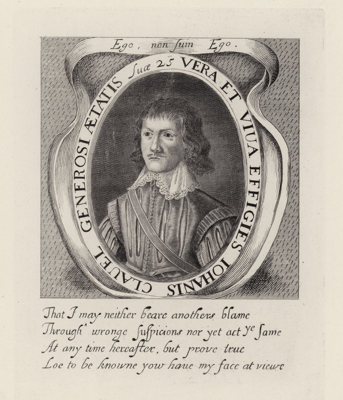 John Clavel (Grawerowanie) autorstwa English School