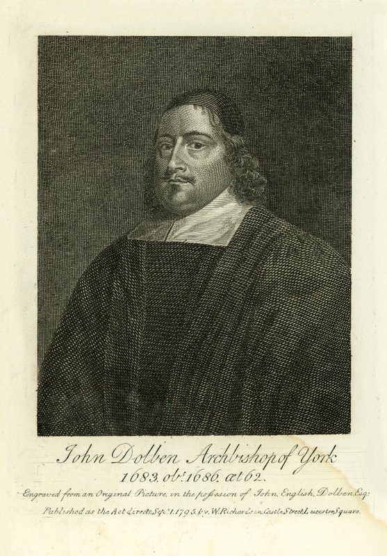 John Dolben, arcybiskup Yorku autorstwa English School