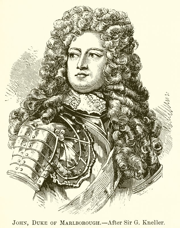 John, książę Marlborough autorstwa English School