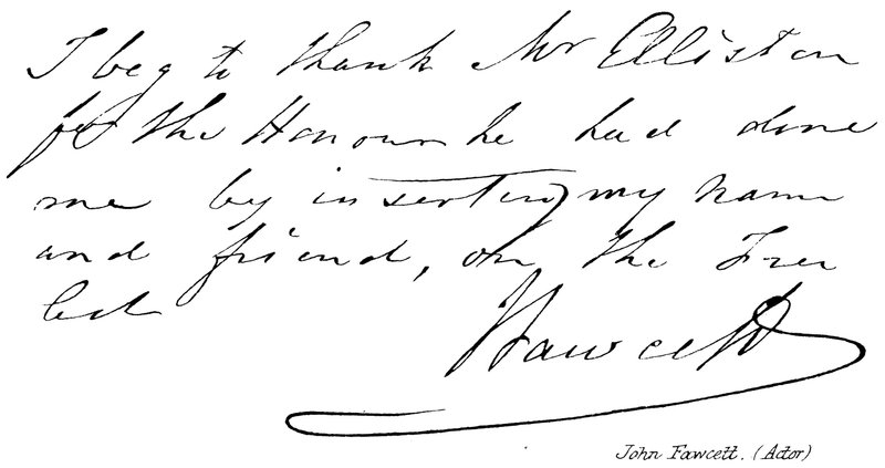 John Fawcett (aktor) autorstwa English School