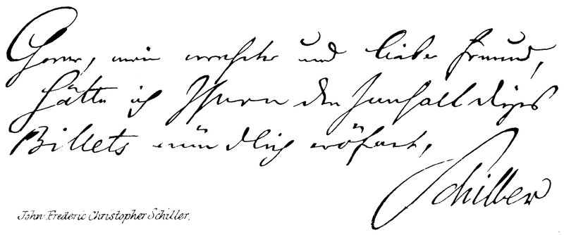 Jan Fryderyk Krzysztof Schiller autorstwa English School