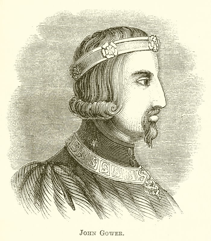 John Gower autorstwa English School