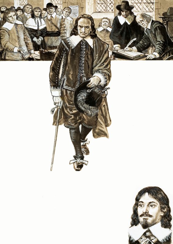 John Hampden odmówił zapłaty podatku autorstwa English School
