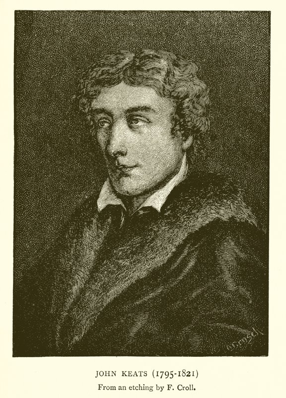 John Keats (1795-1821) autorstwa English School