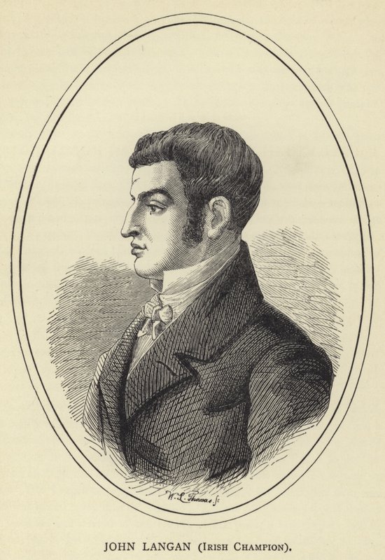 John Langan, mistrz Irlandii autorstwa English School
